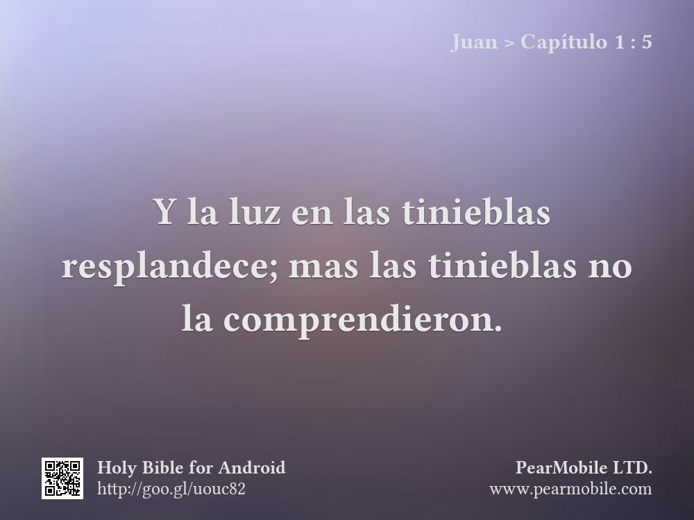 Juan, Capítulo 1:5